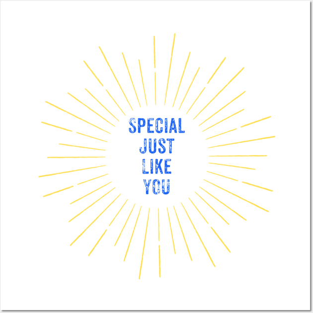 Special Just Like You Wall Art by The Guthrie Group